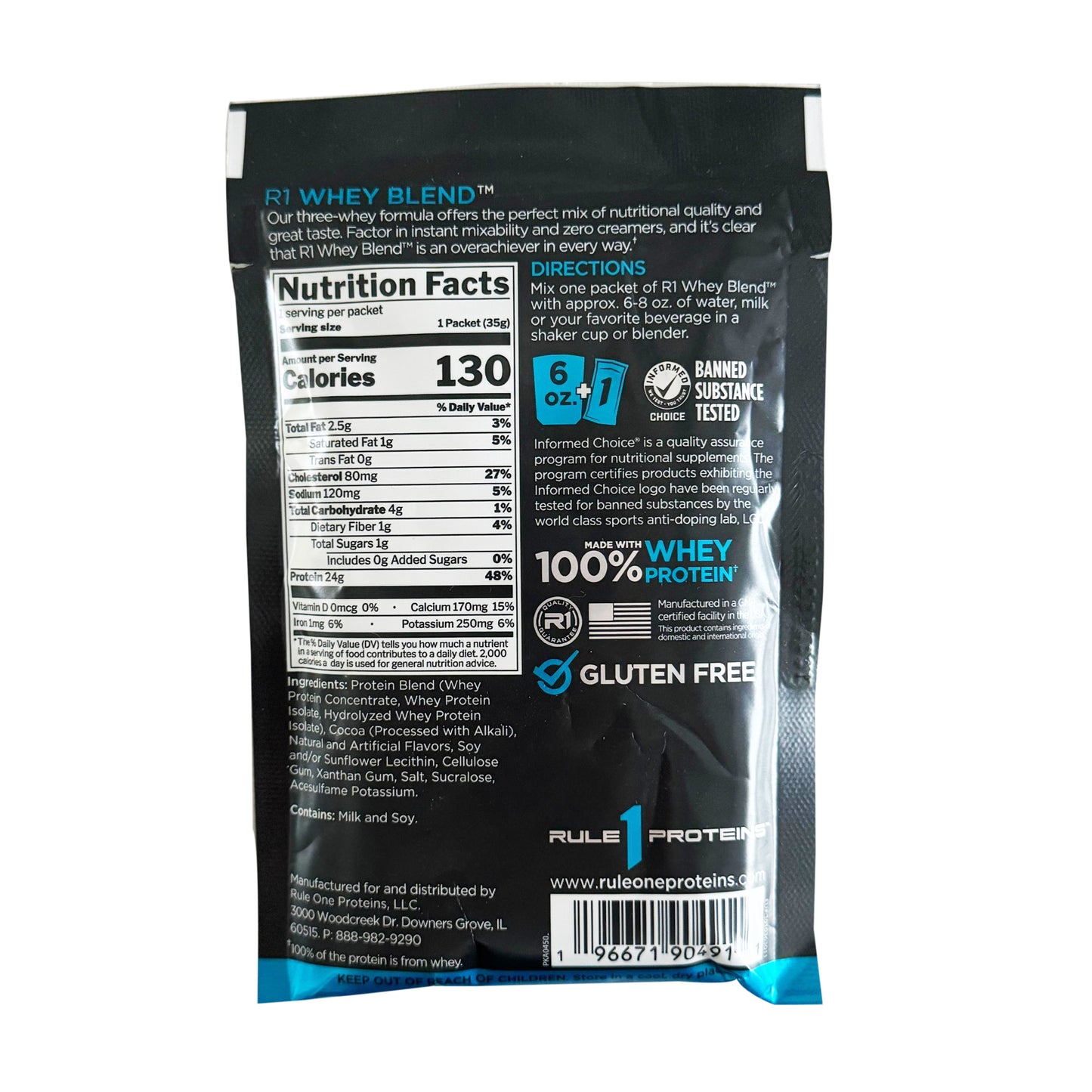 Proteína whey Rule One