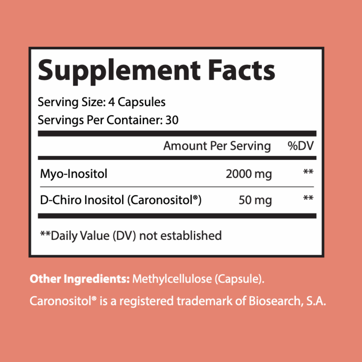 Myo + D-chiro Inositol